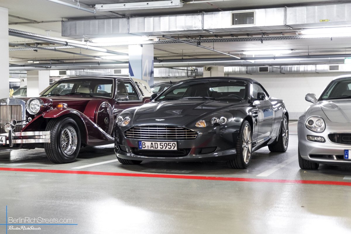 Aston Martin DB9 Volante spotted in Berlin — BerlinRichStreets